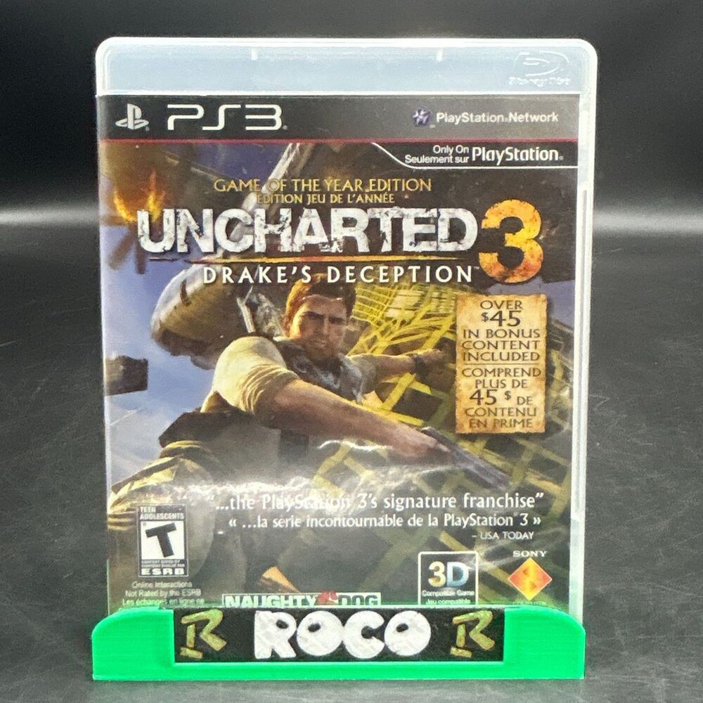 Uncharted 3: Drake's Deception Game Of The Year Edition Sony PlayStation 3, 2011
